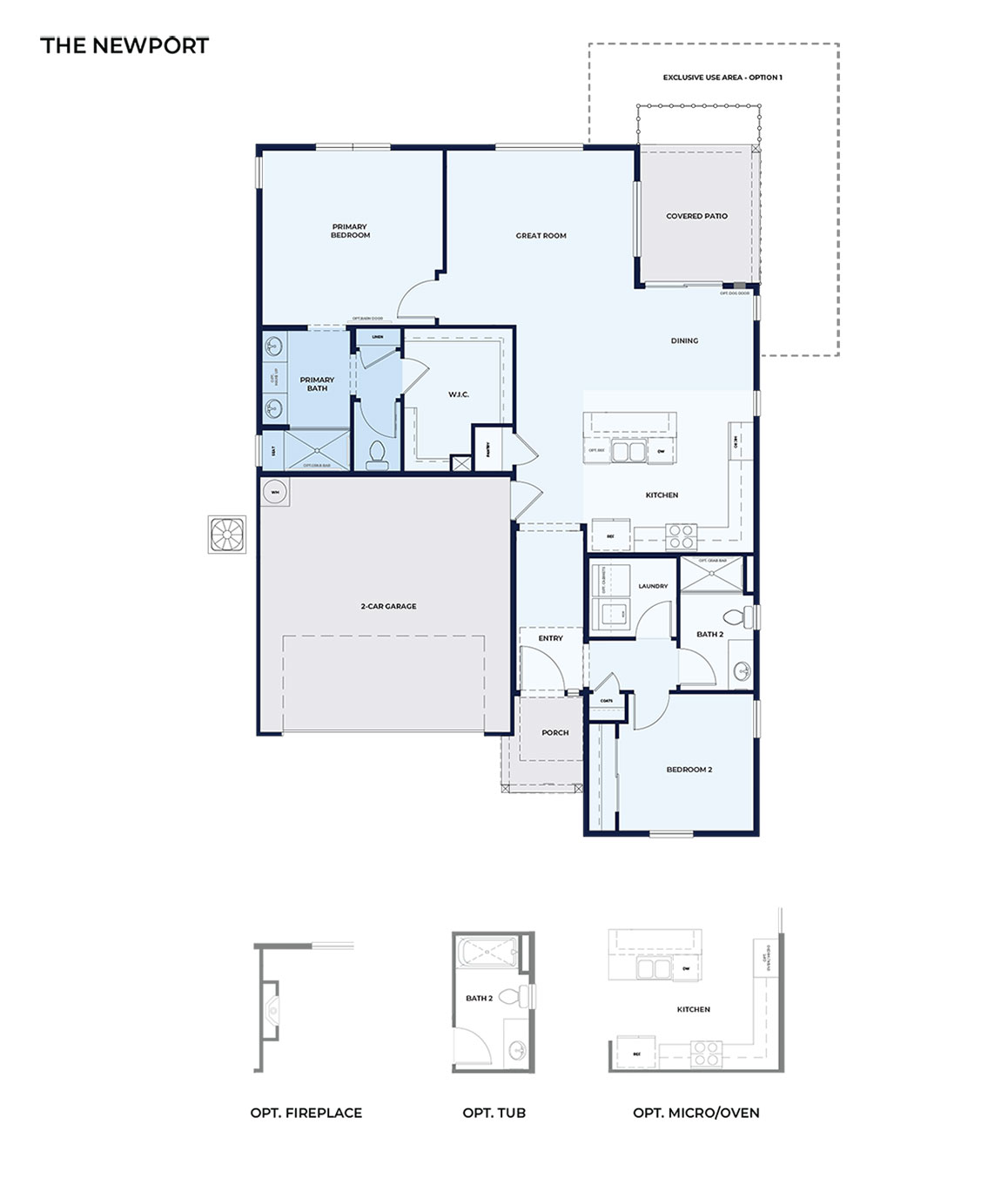 the newport silverado village floorplans